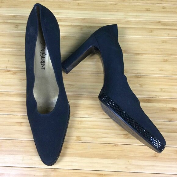 Yves Saint Laurent Vintage Pumps 10B - Picture 1 of 15